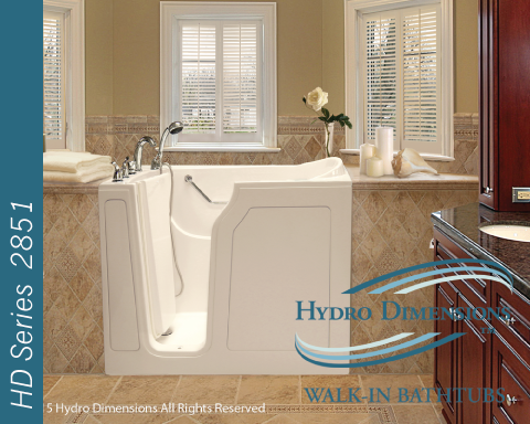 Hydro Dimensions 2851 Walk-in Tubs