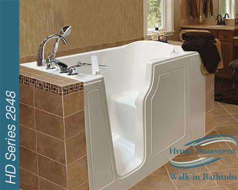 HD Series 2848 Walk in tub